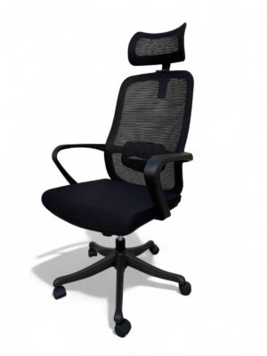 כיסא מנהל דגם פאריז עם משענת ראש