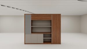 ארון אחסון מעוצב בסגנון מודרני ויוקרתי דגם CROWN