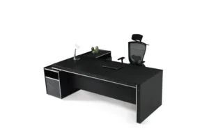 שולחן עבודה TORONTO כולל הרחבה 225 ס``מ שלוחה צד ימין