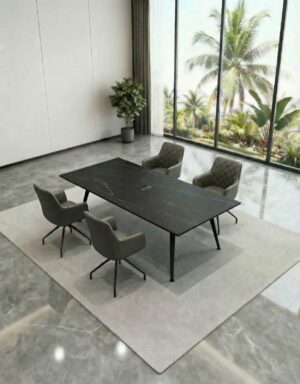 שולחן ישיבות דגם מרבל בלאק